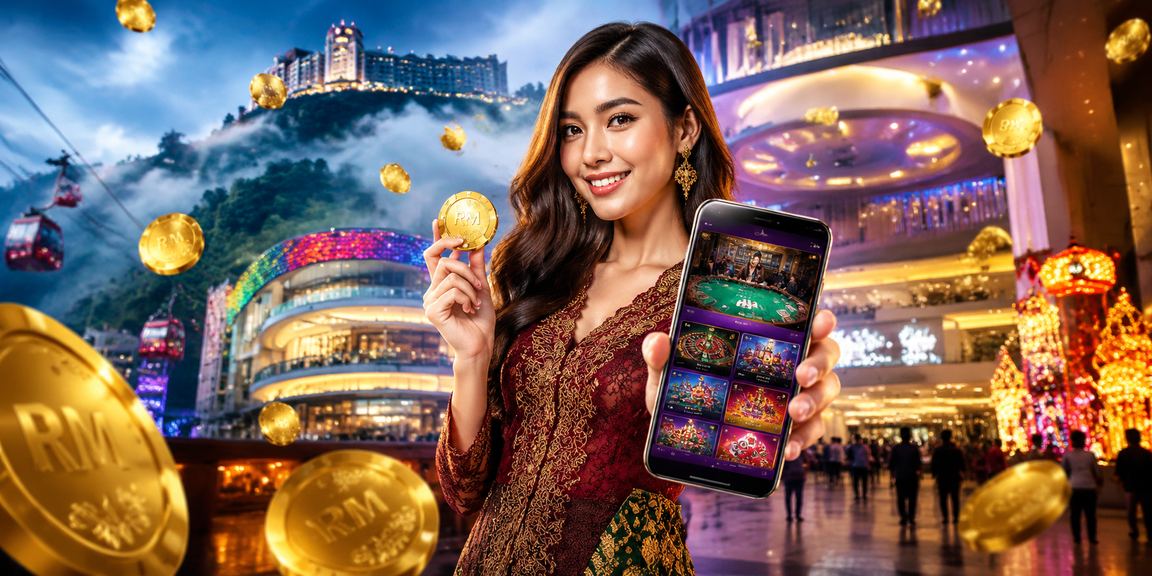 Aplikasi kasino mudah alih pv16 digunakan di Genting Highlands Malaysia