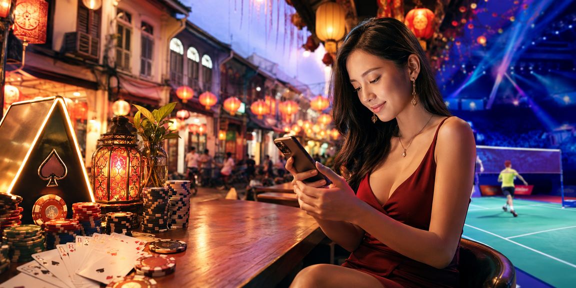Permainan poker gaya Melayu di Ipoh, Malaysia
